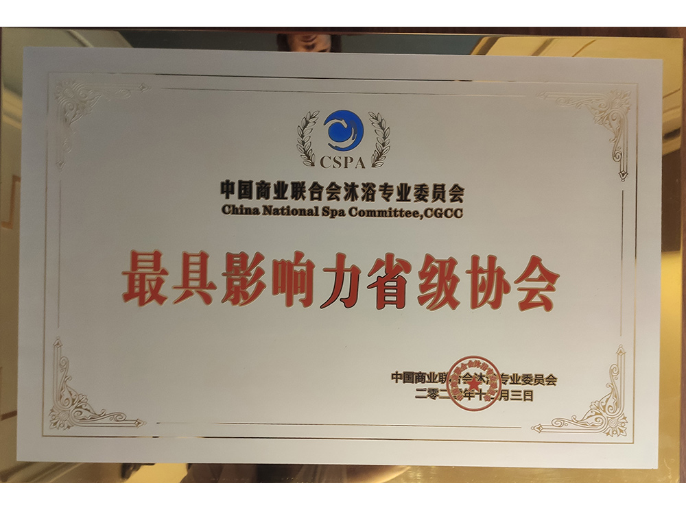 最具影响力省级协会